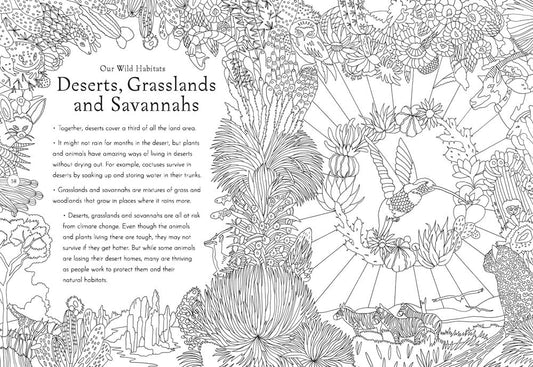 Return of the Wild Coloring Book