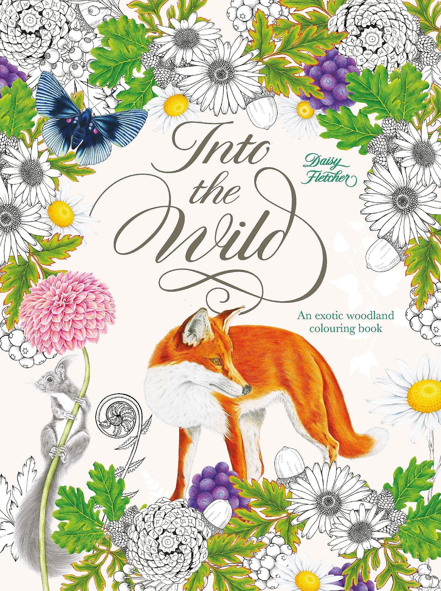 Into the Wild: An Exotic Woodland Coloring Book
