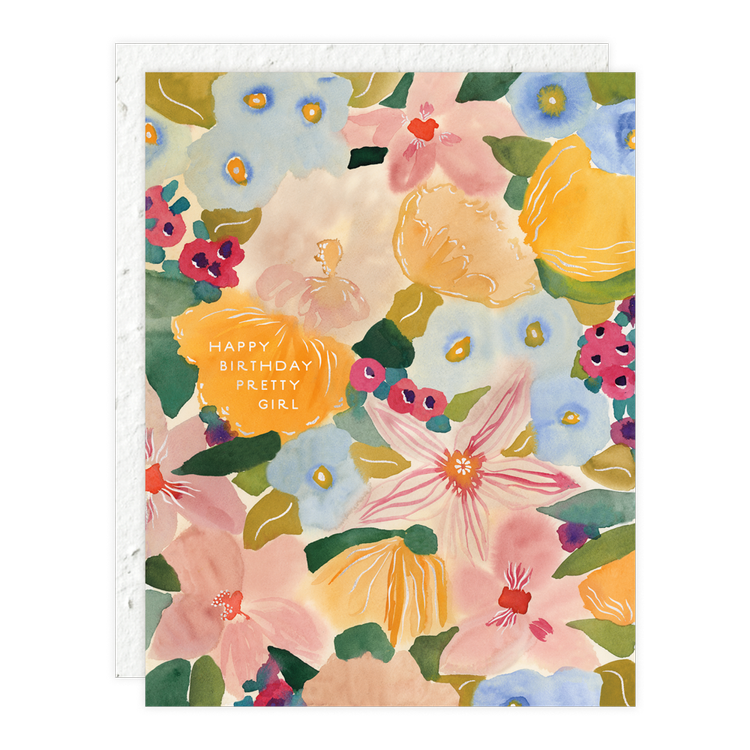 Floral Abundance Bday Card