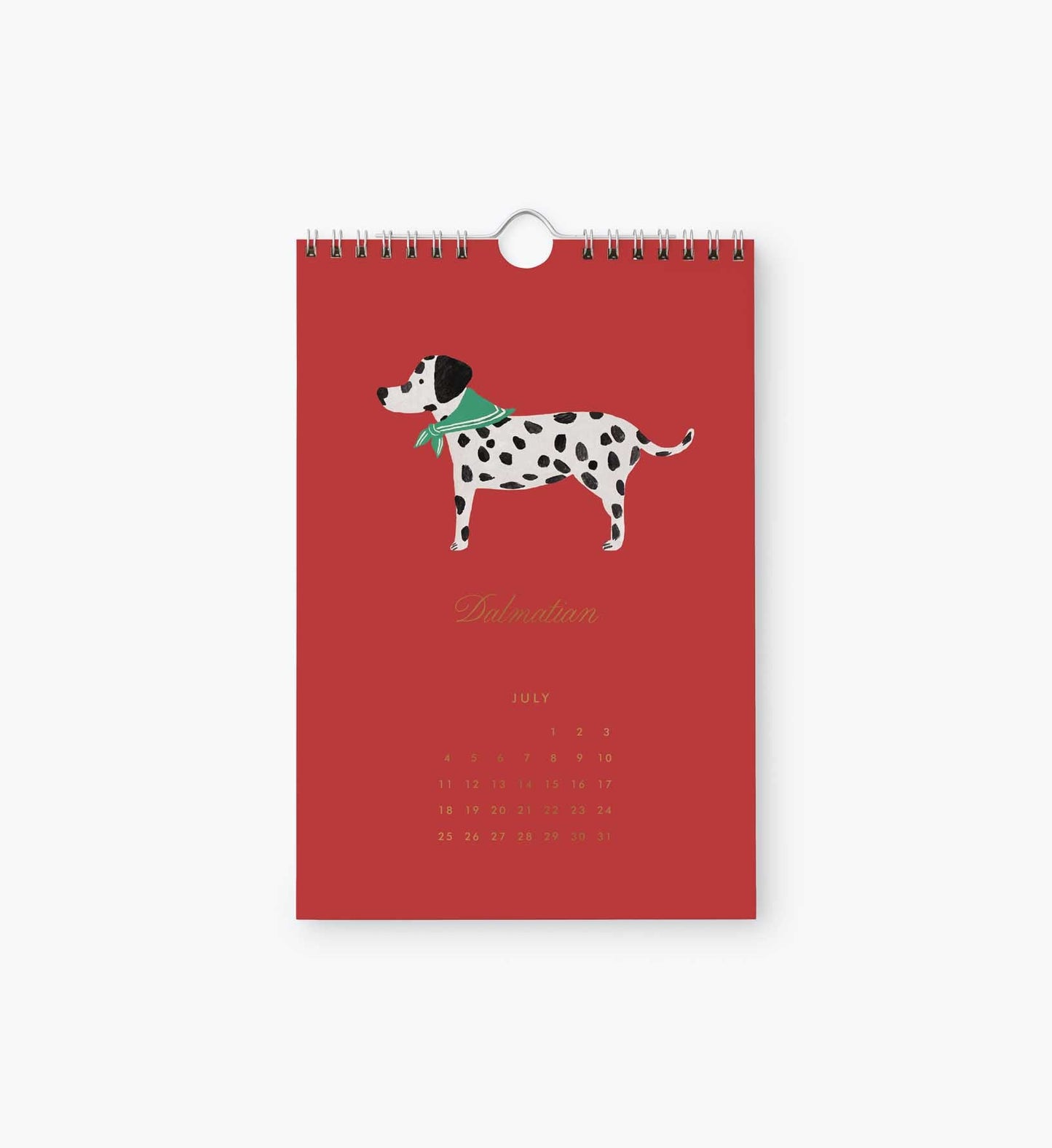 2027 Dog of The Month Kitchen Calendar