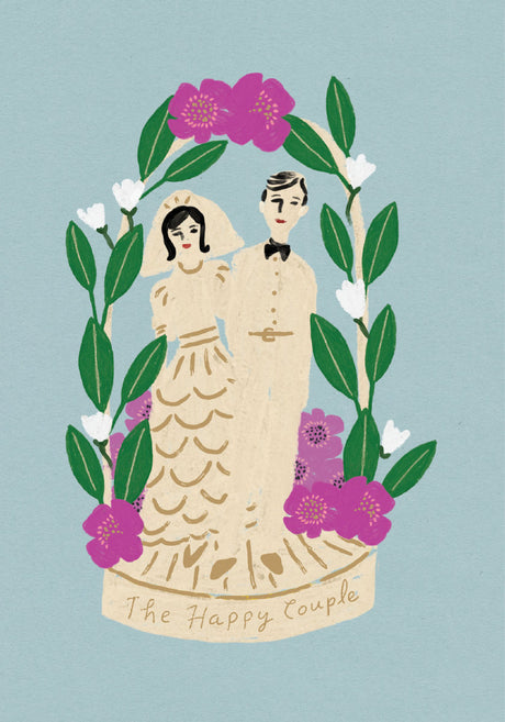 Wedding Statue Card