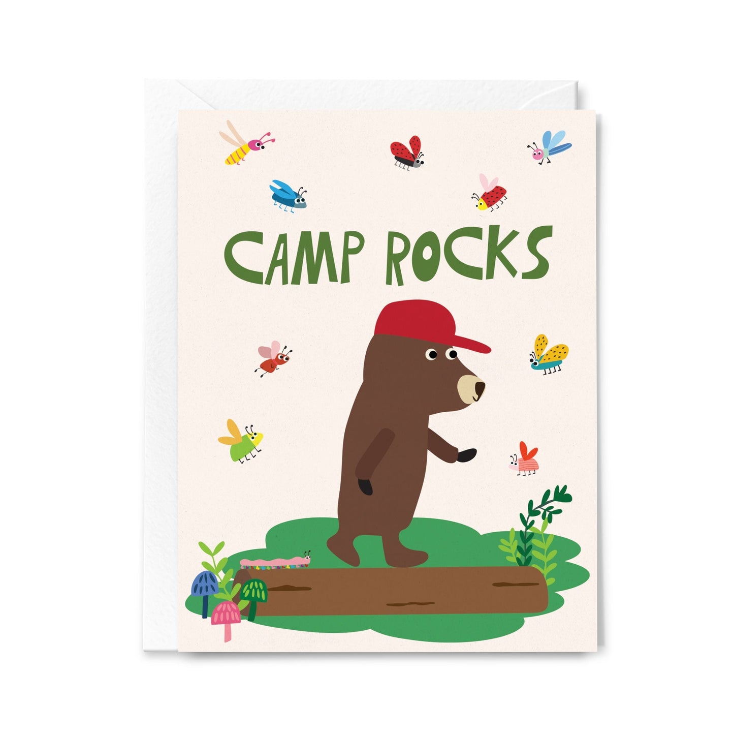 Camp Rocks Bear Card