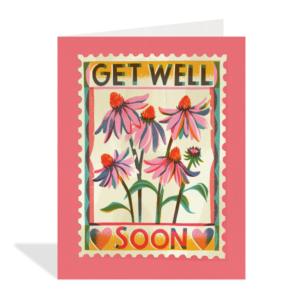 Get Well Stamp Card