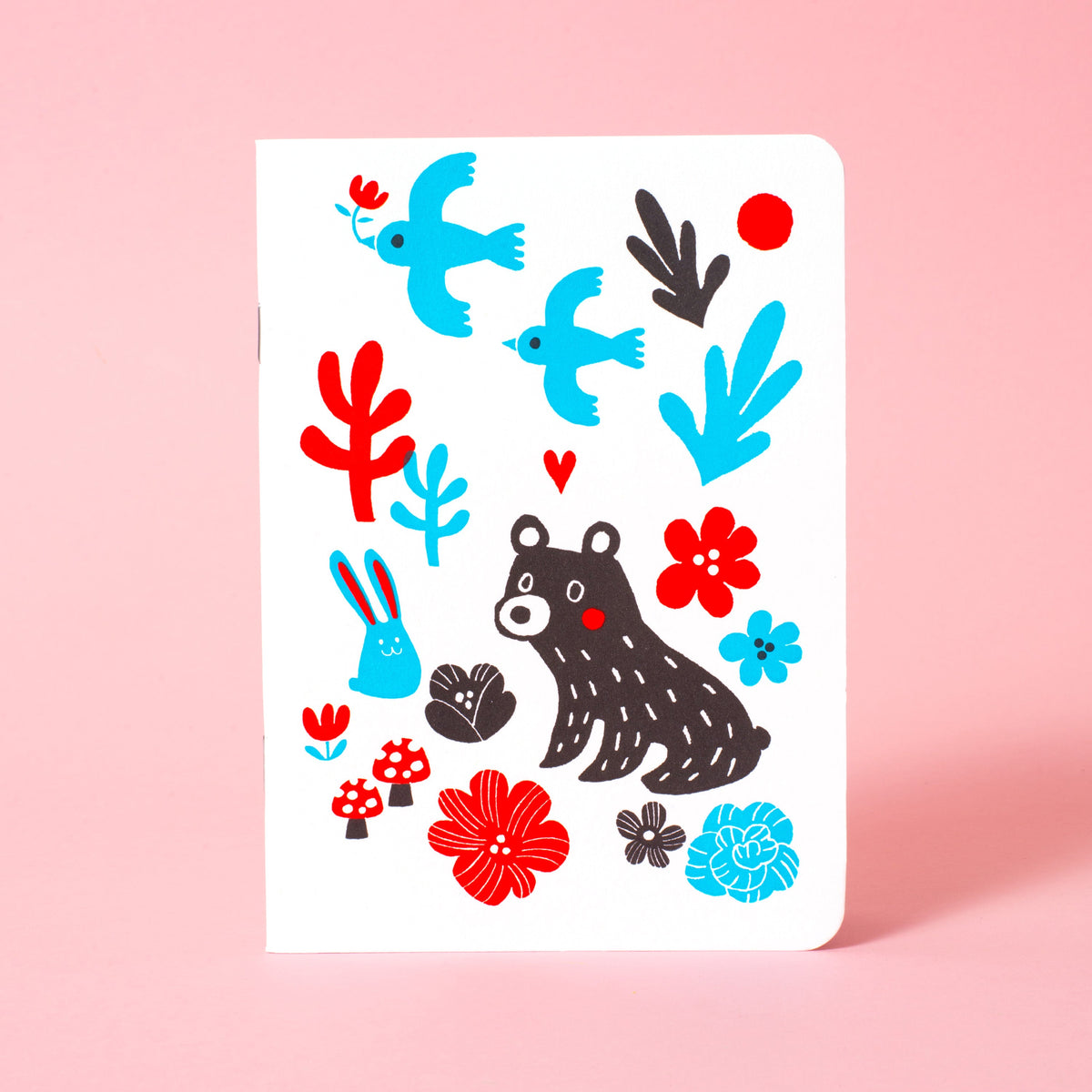 Bear & Bunny B6 Blank Notebook
