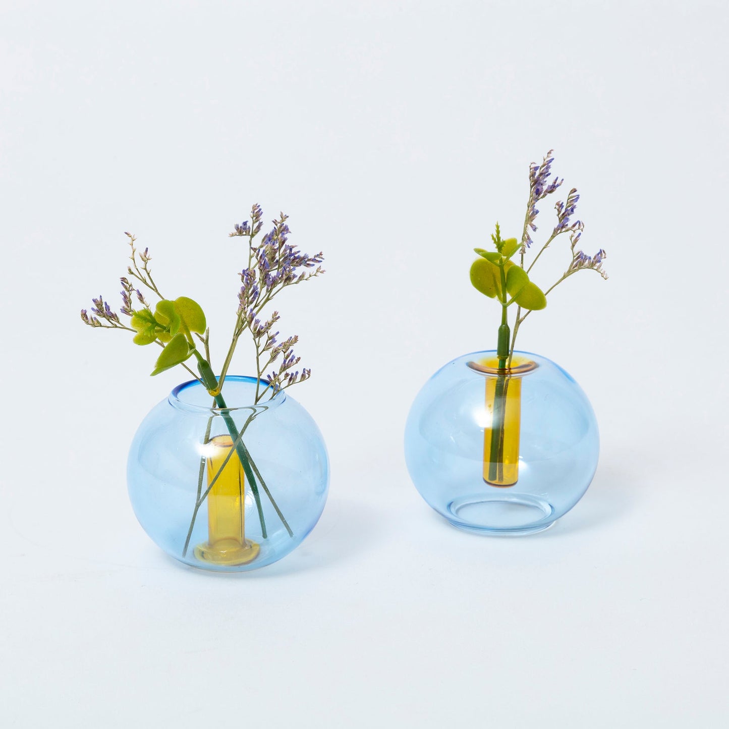Reversible Mini Glass Bubble Vase