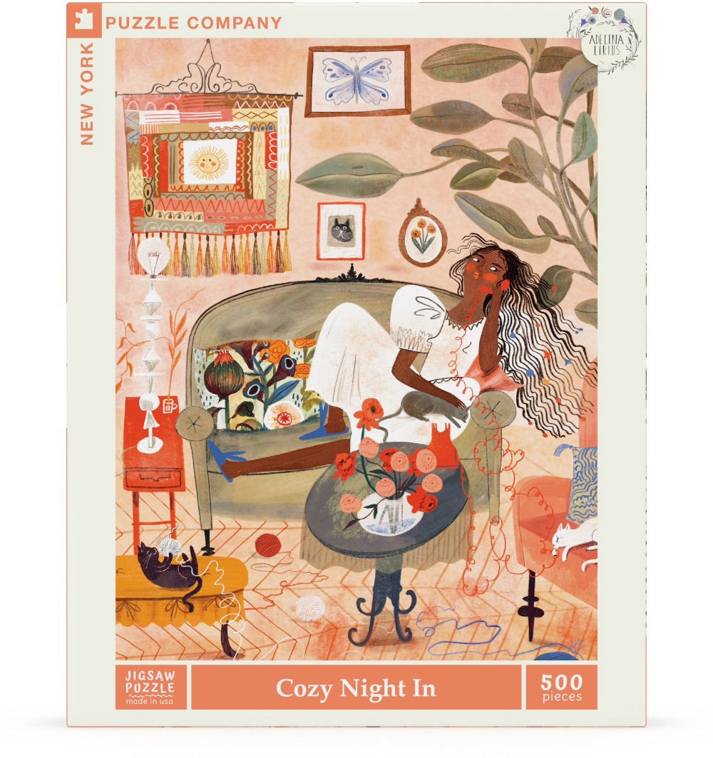 Cozy Night In 500 Piece Puzzle