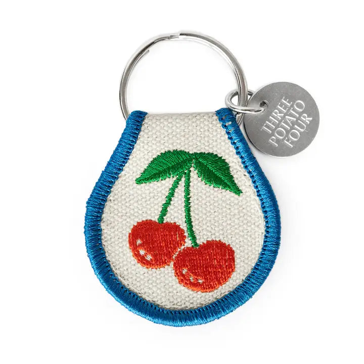 Patch Keychain: Cherries