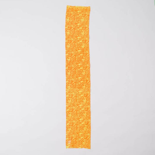 Donna Cotton Scarf in Yuzu Deco
