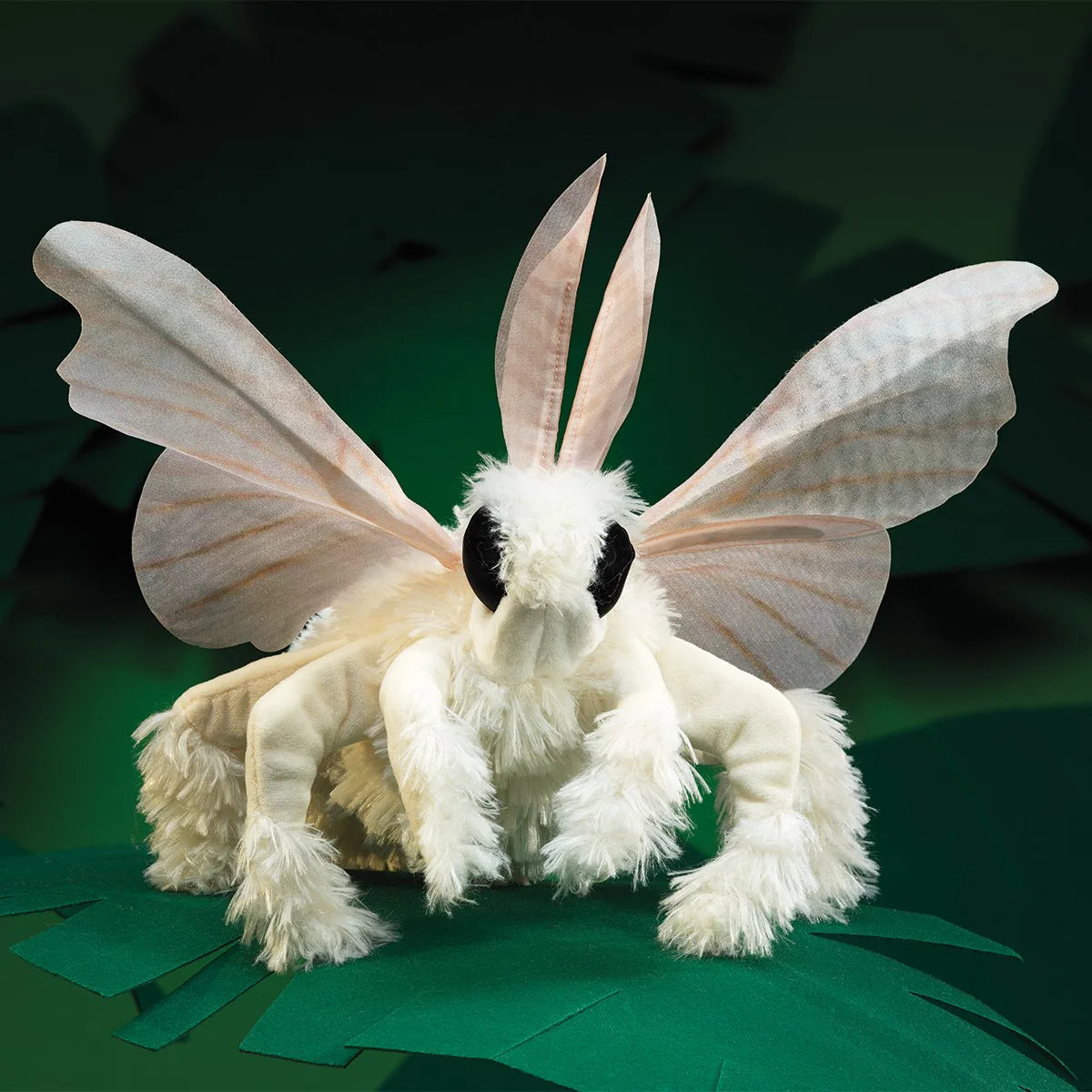 Poodle Moth Puppet