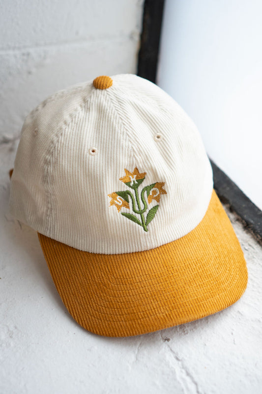 Quilt Flowers Dad Hat