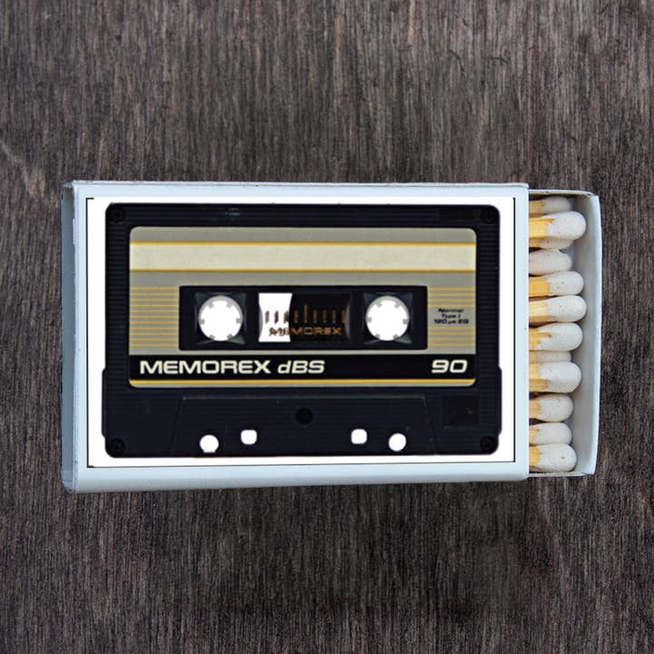 Vintage Cassette Matches