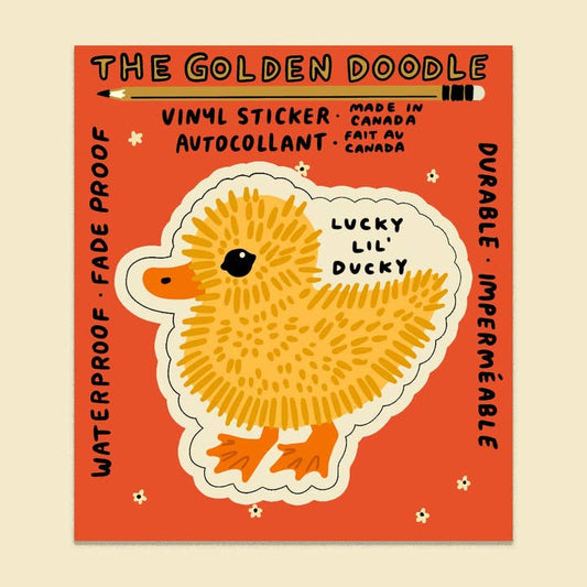 Lucky Lil Ducky Sticker