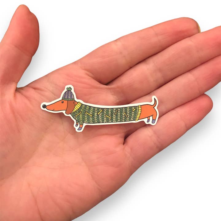 Hot Dog Dog Sticker