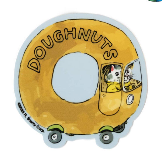 Doughnut Car Sticker