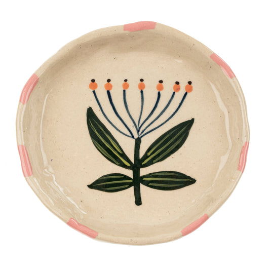 Flora Pottery Mini Dish, Lotus