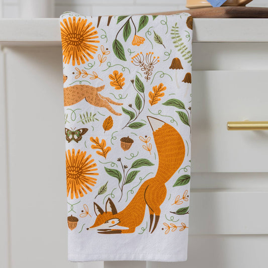 Fall Forest Tea Towel