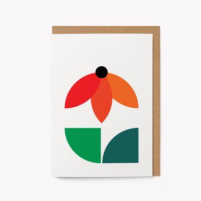 Flower No 22 Card
