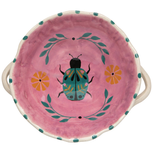Amulet Footed Bowl
