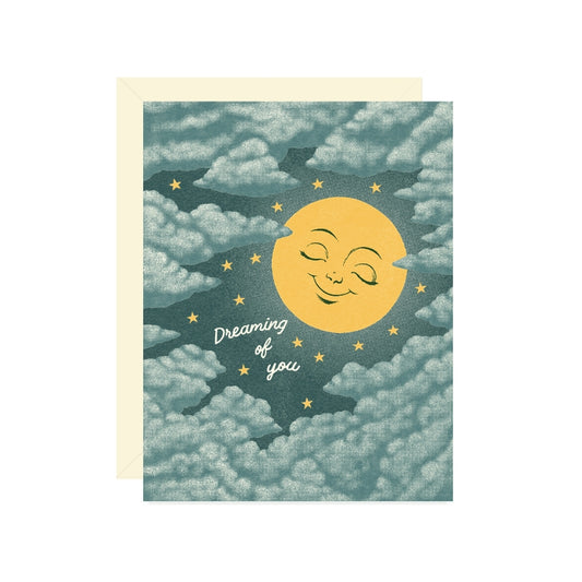 Dreaming of You Moon Card
