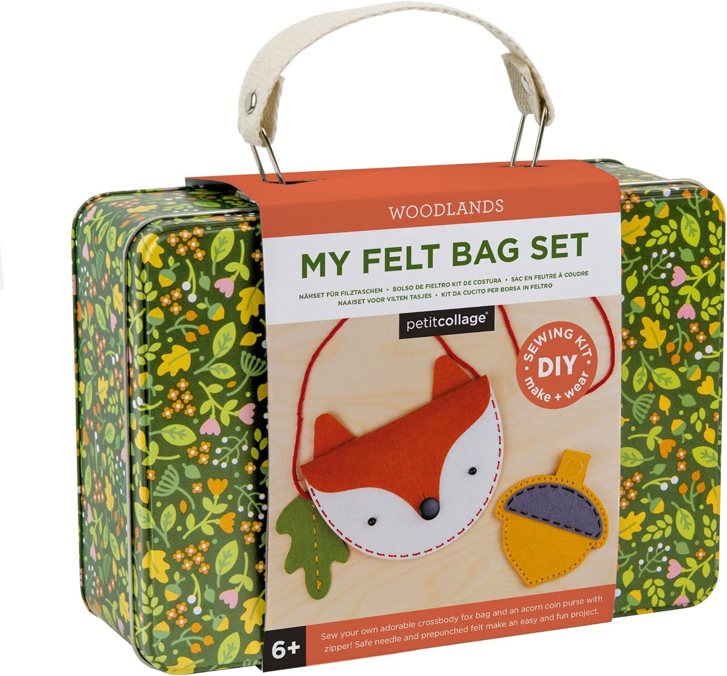 Woodlands Felt Bag Sewing Set