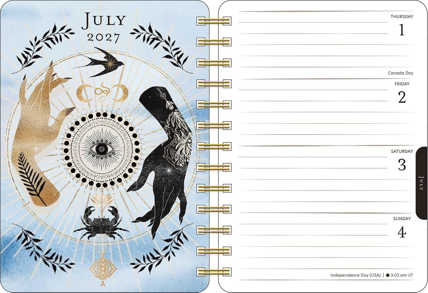 Year of the Witch 2027 Weekly Planner