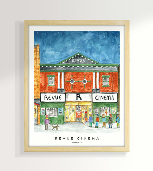 Toronto Revue Cinema Art Print