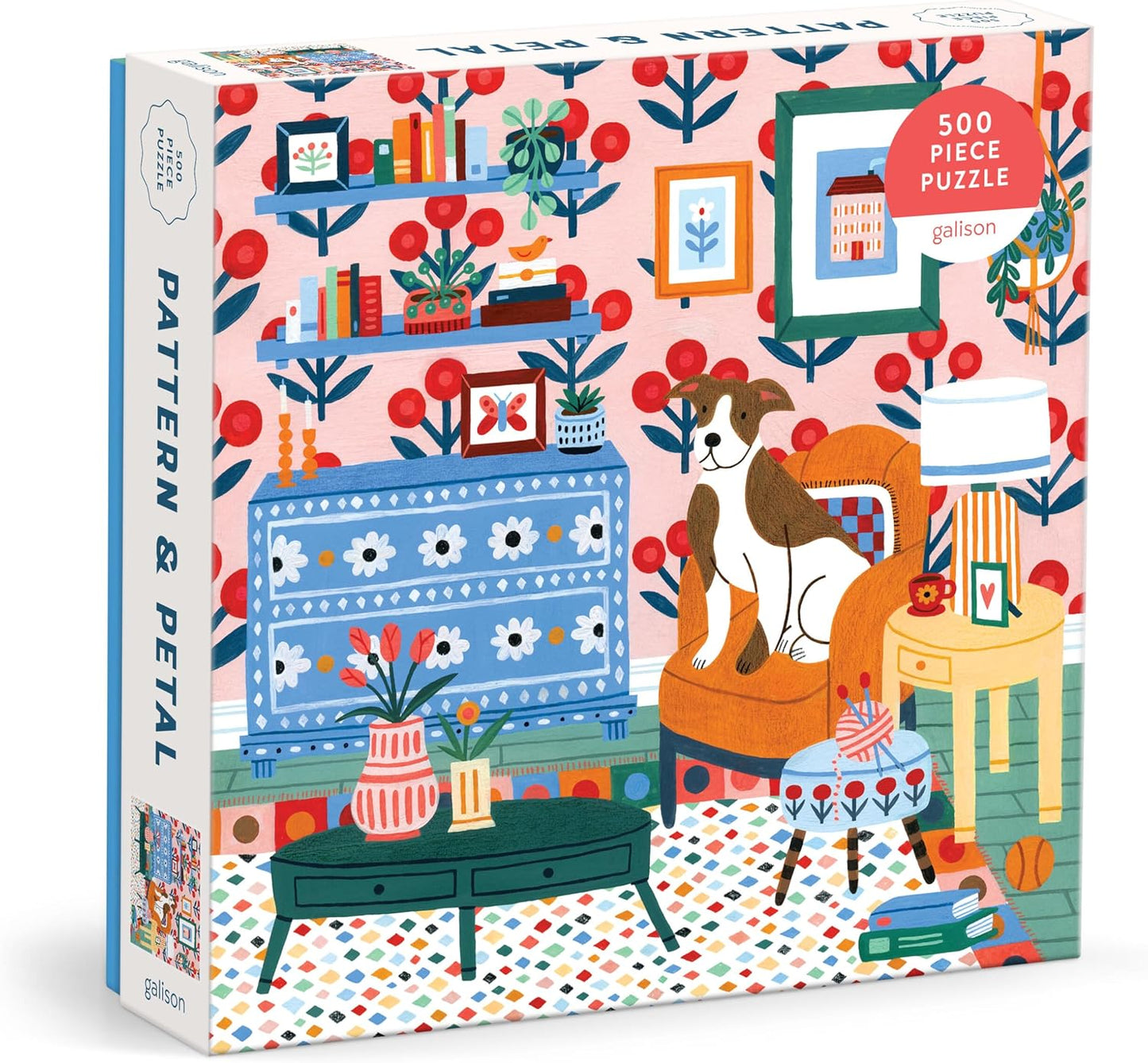 Pattern & Petal 500 Piece Puzzle