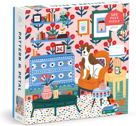 Pattern & Petal 500 Piece Puzzle