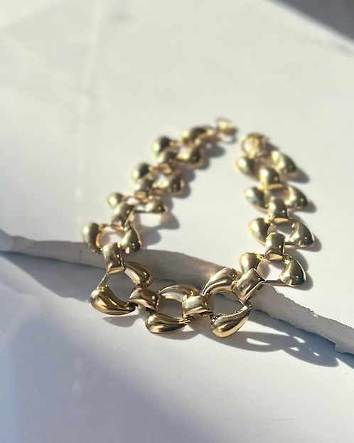 Abstract Link Bracelet
