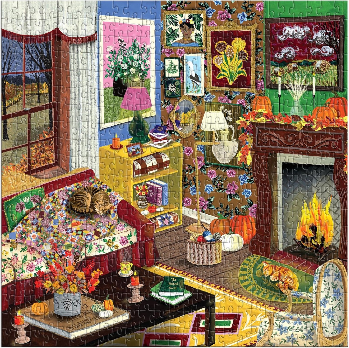 Fall is in the Air 500 Piece Puzzle