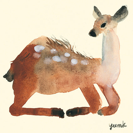 "I'm full, the sun feels warm today, and I'm starting to feel sleepy" Card