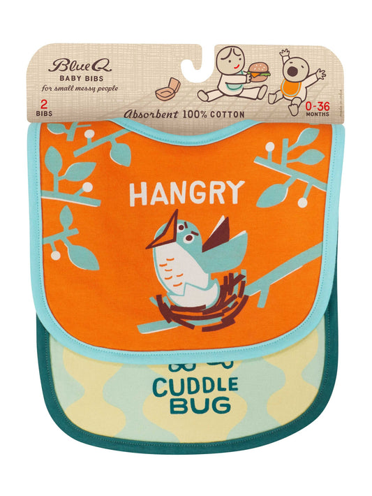 Blue Q Bib Set