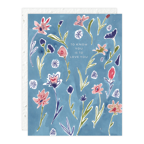 Ditzy Flowers Card