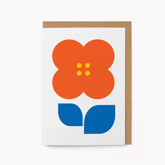 Flower No 34 Card
