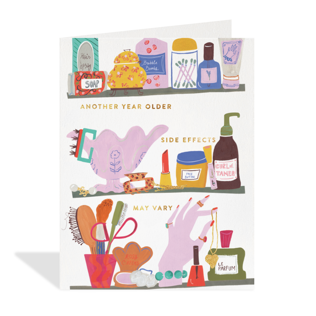 Birthday Side Effects Card