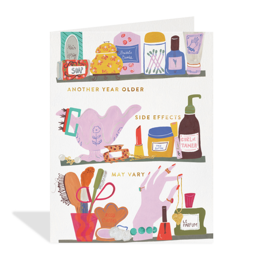 Birthday Side Effects Card