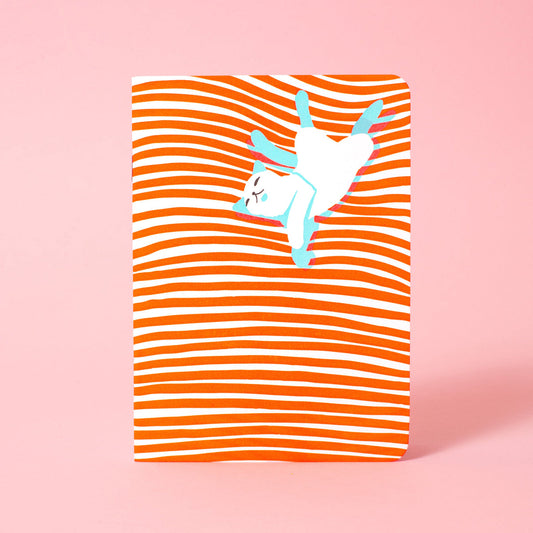Cat Nap B6 Blank Notebook