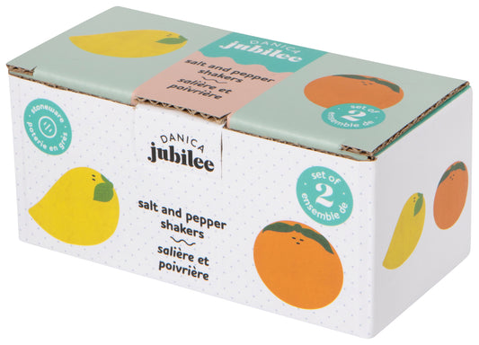 Citrus Salt and Pepper Shakers