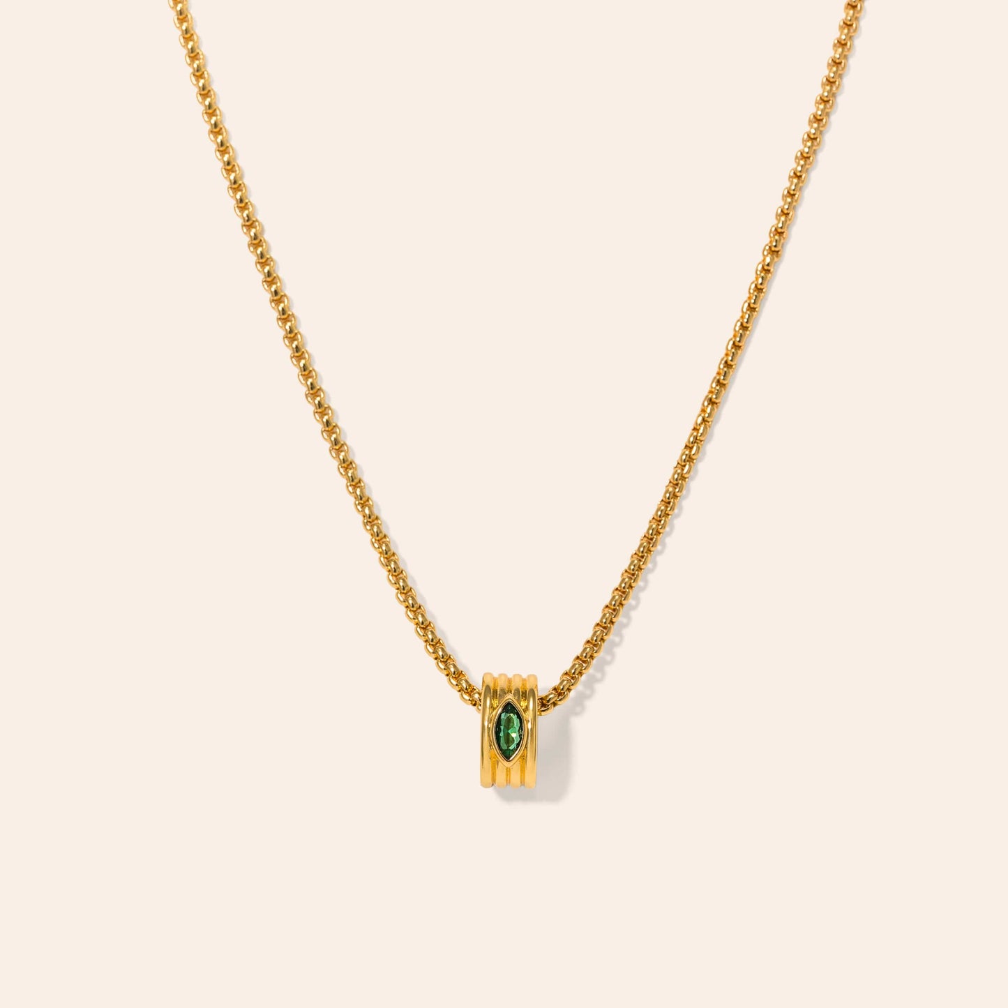 Marquise Groove Necklace