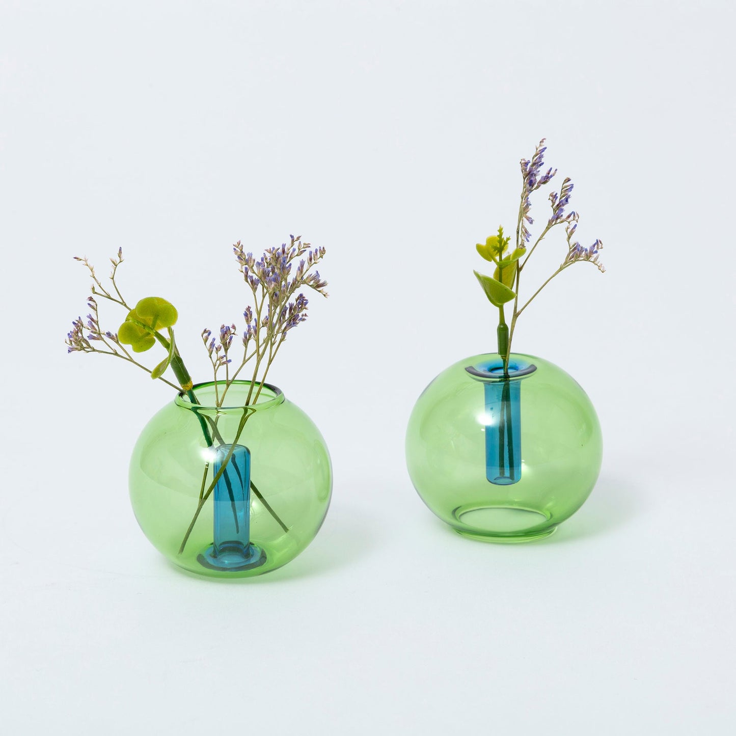 Reversible Mini Glass Bubble Vase
