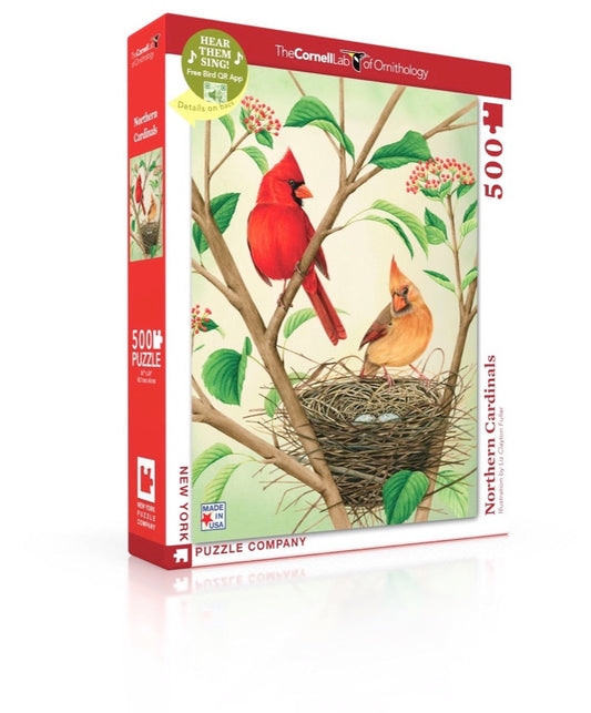 Northern Cardinals 500 Piece Puzzle