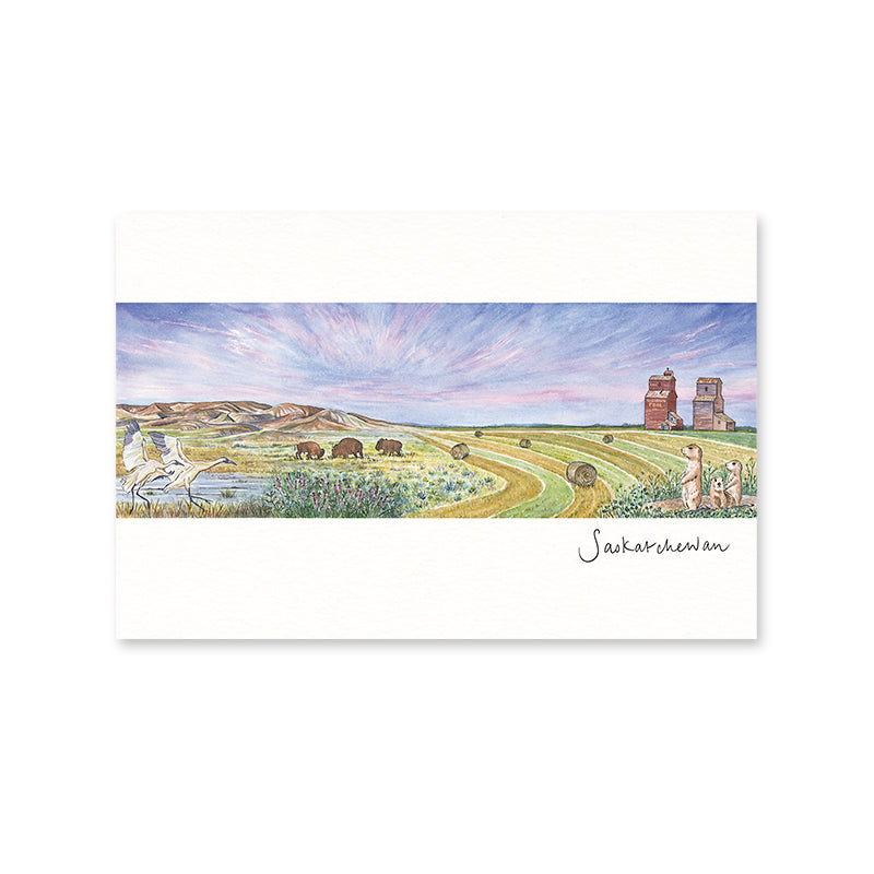 Canada Sketches Postcard Book