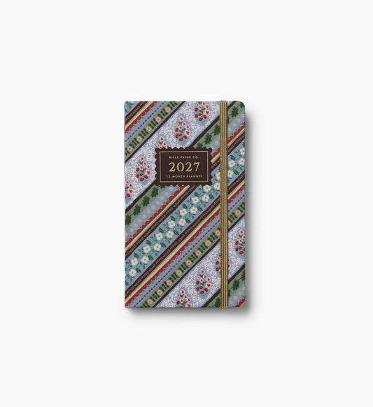 2027 12-Month Paisley Hardcover Pocket Planner