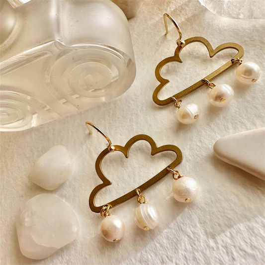 Cumulus Cloud Earrings