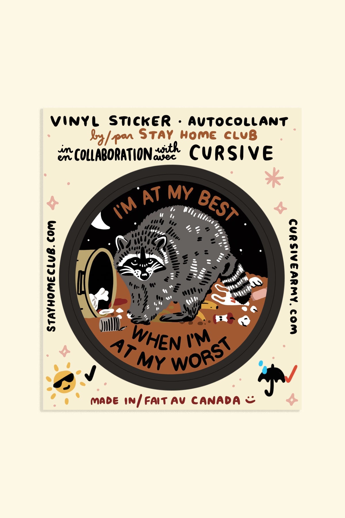 At My Best Sticker