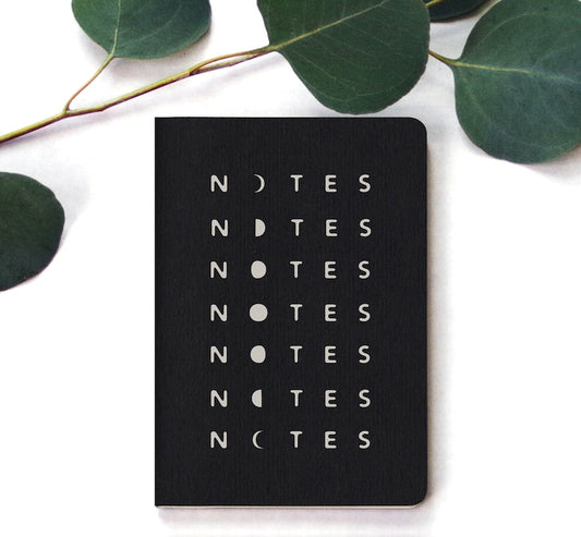 Galek Sea: Tiny Moon Phases Pocket Notebooks