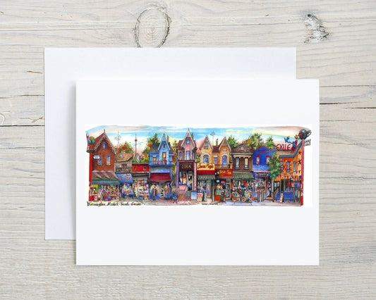 Kensington Avenue Toronto Card