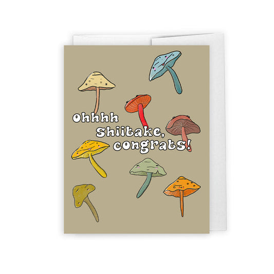 oh shiitake, congrats! Card