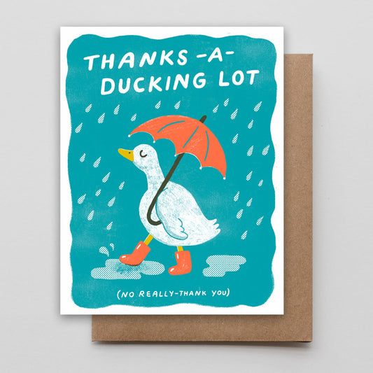 Thanks A Duck Card