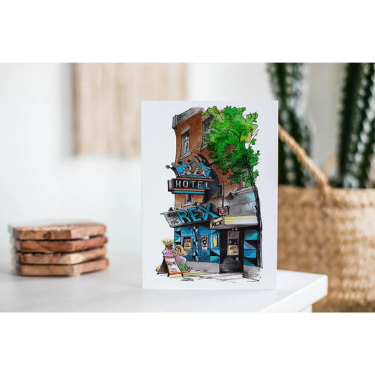 The Rex Jazz Bar Toronto Card